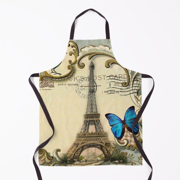 Item preview, dark academia Wanderlust French Butterfly Paris Eiffel Tower designed and sold by LEILA ART SPACE.
