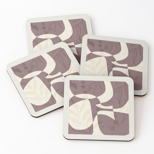 Item preview, Abstract - Vase Shapes in Mauve designed and sold by simplydesignart.