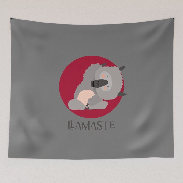 Item preview, Funny, Cute Llamaste Chakra Colors Yoga Design designed and sold by UrTops.