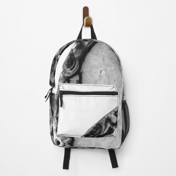 Item preview, Gray Black White Agate #3 #gem #decor #art designed and sold by Anita's & Bella's Art.