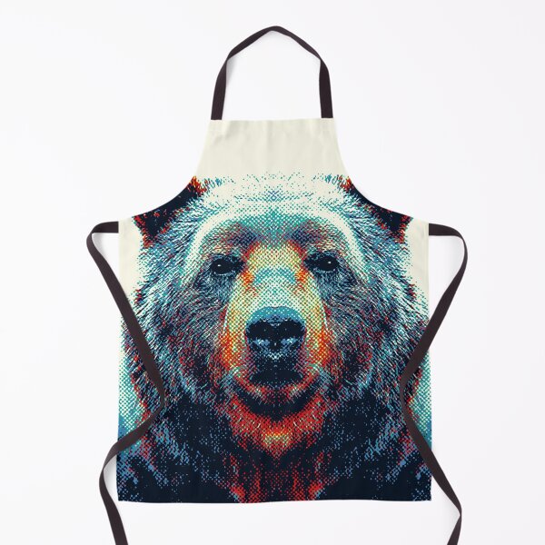 Item preview, Bear - Colorful Animals designed and sold by raquelcatalan.