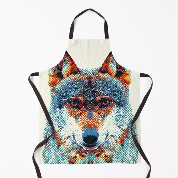 Item preview, Wolf - Colorful Animals designed and sold by raquelcatalan.