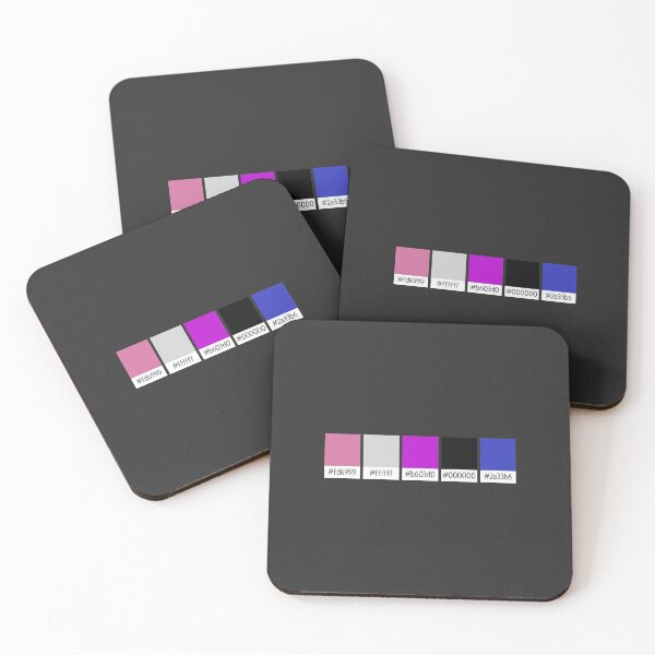 Item preview, Paint Swatches - Genderfluid Colours designed and sold by neurosci.