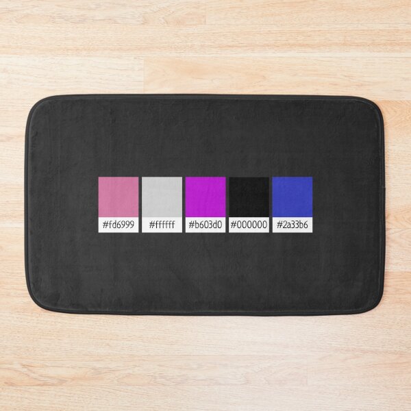 Item preview, Paint Swatches - Genderfluid Colours designed and sold by neurosci.