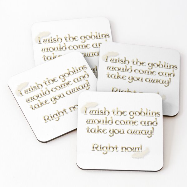Item preview, Goblins Take You Away (White) designed and sold by Falln.