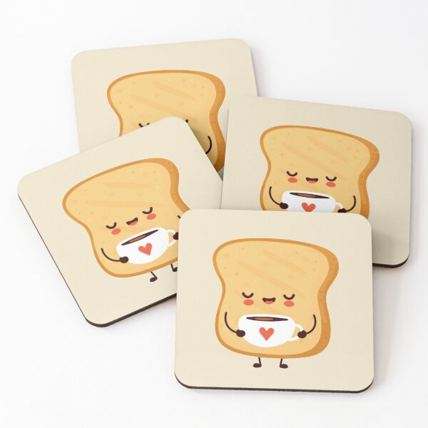 Item preview, Anti-social Toast designed and sold by kawaiistudio.