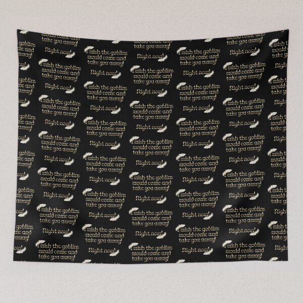 Item preview, Goblins Take You Away (Black) designed and sold by Falln.