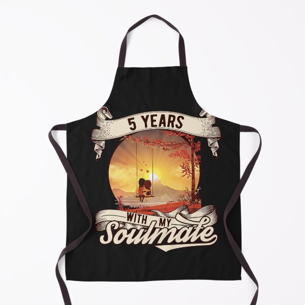 Item preview, 5 years with my soulmate - 5th anniversary designed and sold by Cutebutfunny.
