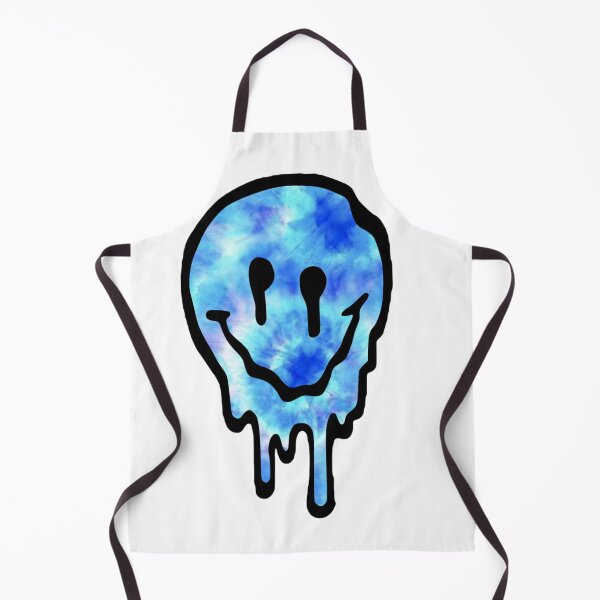 Item preview, Blue Tye Dye Drippy Smiley Face designed and sold by samantha brachman.