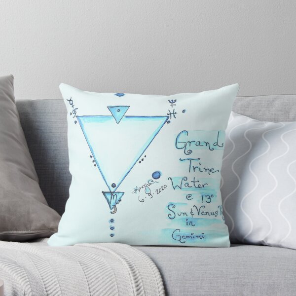 Item preview, Grand Trine in Water- Sun & Venus Kiss in Gemini designed and sold by Kimberly McGrath.