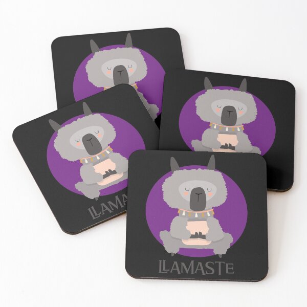 Item preview, Funny, Cute Llamaste Chakra Colors Yoga Design designed and sold by UrTops.