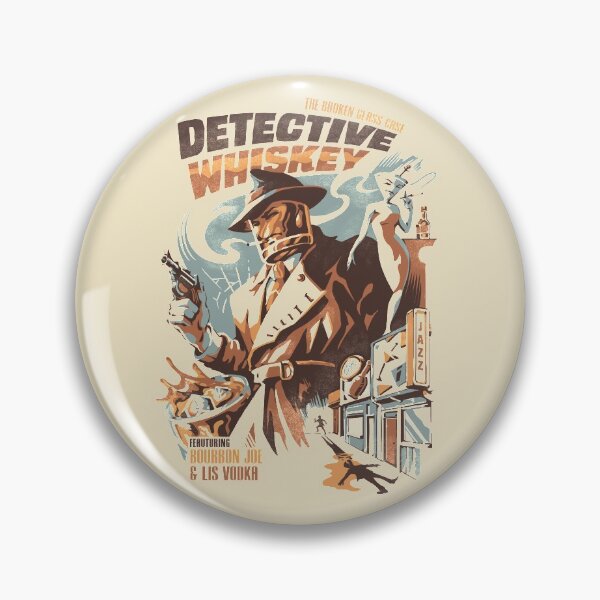 Item preview, Detective Whiskey designed and sold by Ilustrata®.