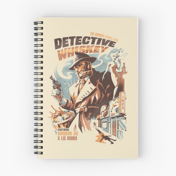 Item preview, Detective Whiskey designed and sold by Ilustrata®.