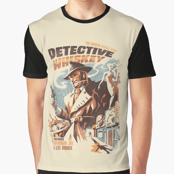 Item preview, Detective Whiskey designed and sold by Ilustrata®.