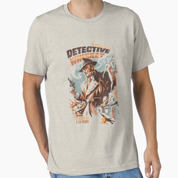 Item preview, Detective Whiskey designed and sold by Ilustrata®.