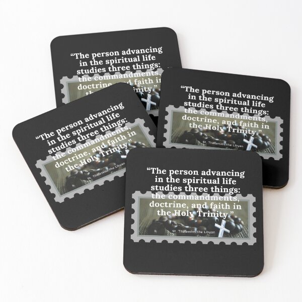 Item preview, St. Thalassios the Libyan Spiritual Life designed and sold by DiverseMerch.
