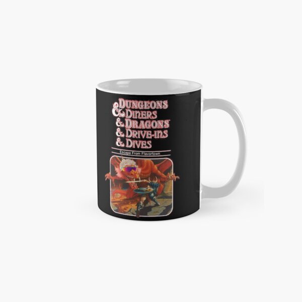 Dungeons & Diners & Dragons & Drive-Ins & Dives: Escape from Flavortown Classic Mug