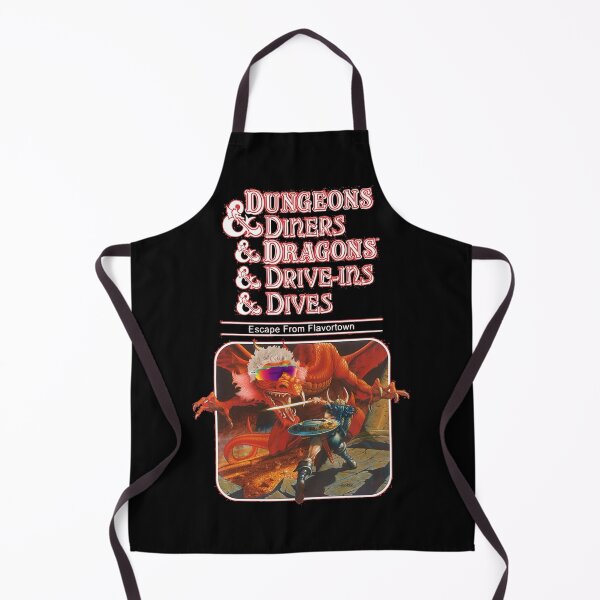 Dungeons & Diners & Dragons & Drive-Ins & Dives: Escape from Flavortown Apron