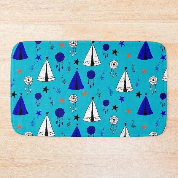Item preview, Wigwam for the Indians Scandinavian style Pattern designed and sold by PurpleTank.