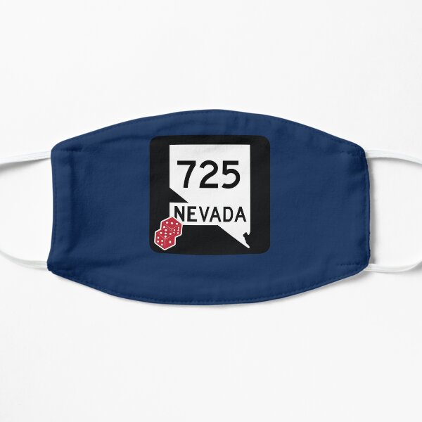 Nevada State Route 725 (Area Code 725) - w. Dice Mask