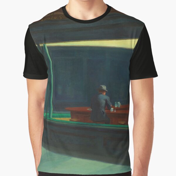 Item preview, Nighthawks, by Edward Hopper, Oil on Canvas, 1942. designed and sold by DarkMatter2016.