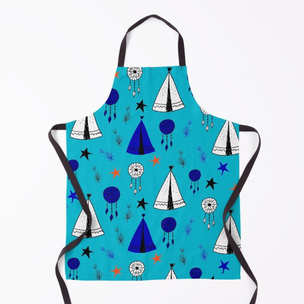 Item preview, Wigwam for the Indians Scandinavian style Pattern designed and sold by PurpleTank.