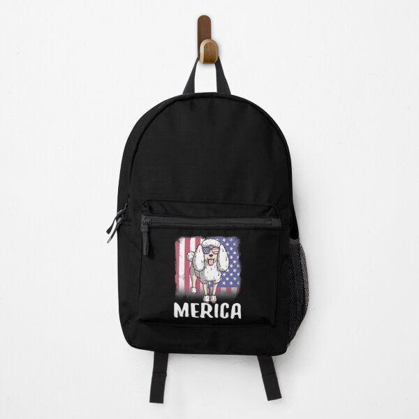 Item preview, Merica Poodle Dog USA American Flag designed and sold by fatamyfan1.