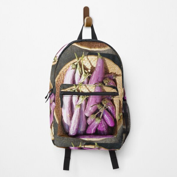 Item preview, Asian Eggplant in a Basket designed and sold by Betty Mackey.
