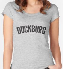 Duckburg Women's Fitted Scoop T-Shirt