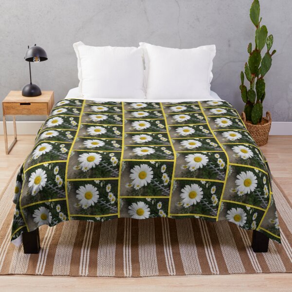 Item preview, Daisy Garden, Happy Summer Flowers by Courtney Hatcher designed and sold by cghatcherart.