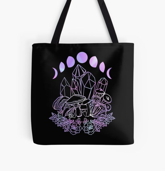 Item preview, Moon Phases Crystals Mushrooms Succulents Witchy designed and sold by srojas26.