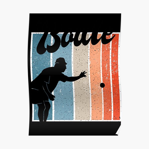 J'adore jouer Boul Poster