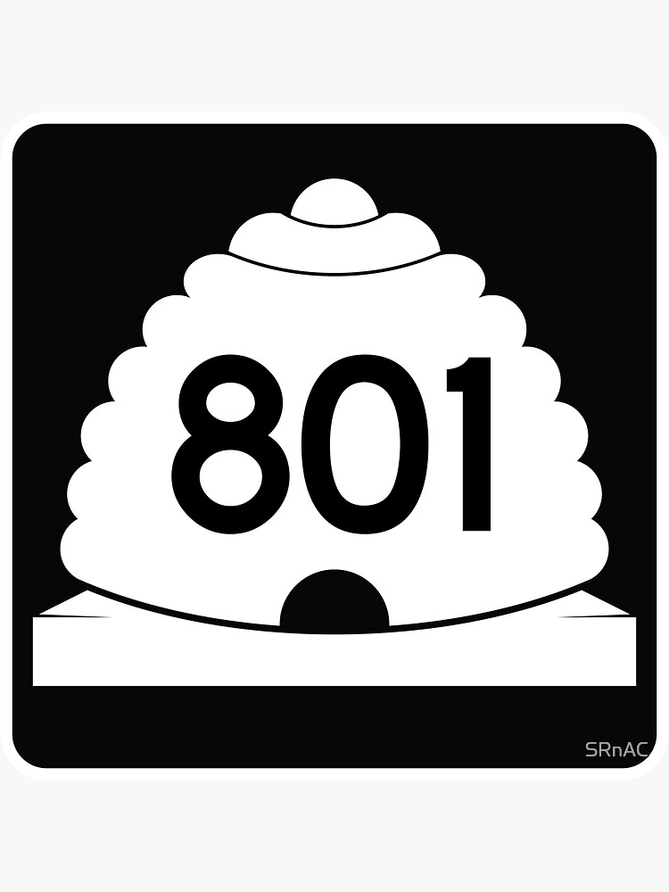 Utah State Route 801 (Area Code 801) by SRnAC