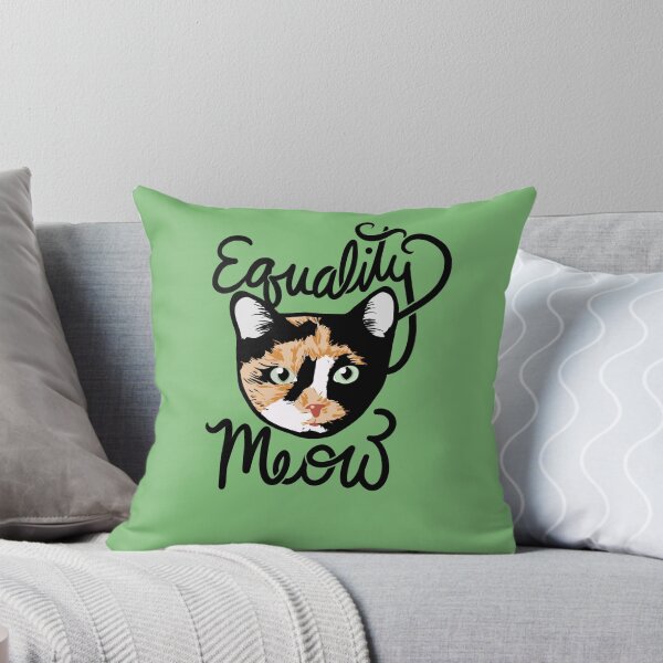 Item preview, Equality Meow Calico Cat designed and sold by FrictionMaxxing.