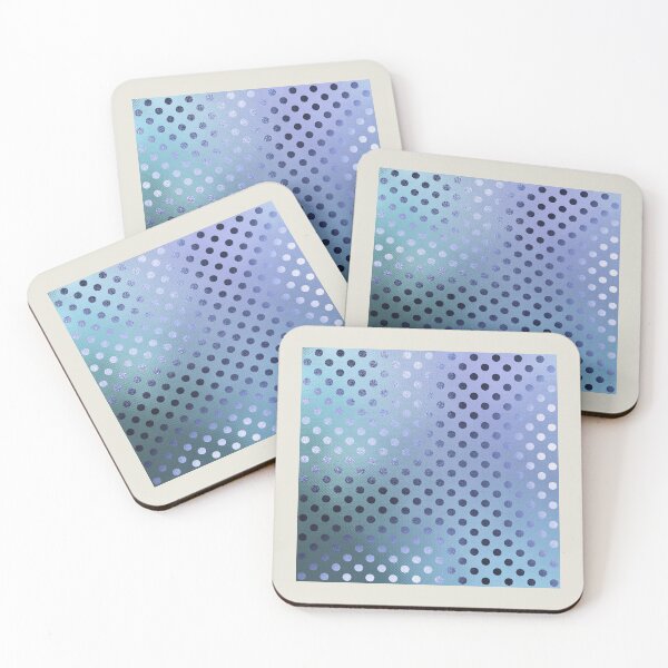 Item preview, Minimalist Pattern With Iridescent Blue Circles 27 designed and sold by simplydesignart.