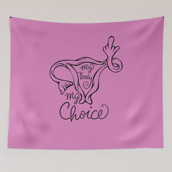 Aperçu de l'œuvre My body my choice créée et vendue par FrictionMaxxing.