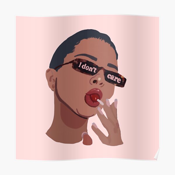 Kendall Jenner Aesthetic Quote Design Poster By Elizastreet Redbubble