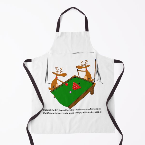 Item preview, Rudolph juega al billar designed and sold by benandfreya.