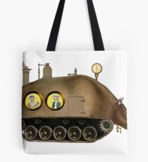 Mechanised Rhino Tote Bag