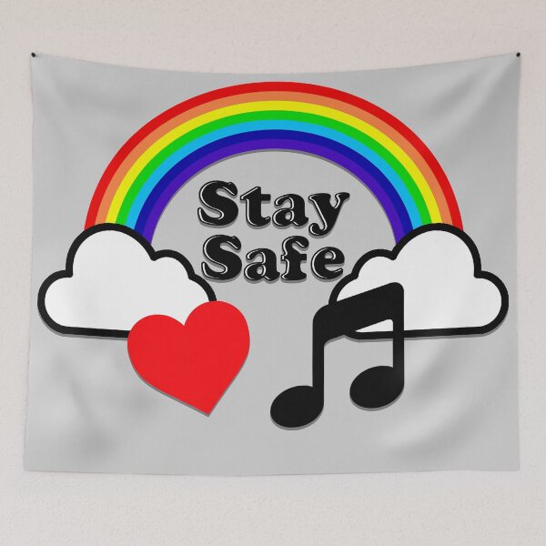 Item preview, Stay Safe! designed and sold by DarkMatterIRL.