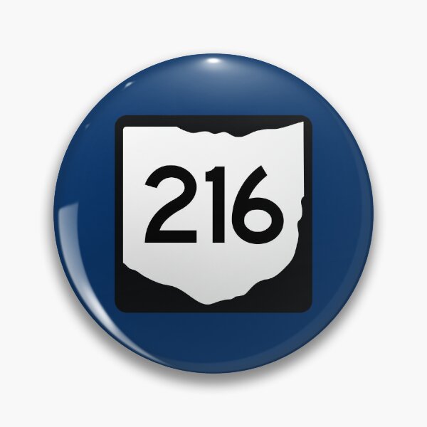 Item preview, Ohio State Route 216 (Area Code 216) designed and sold by SRnAC.
