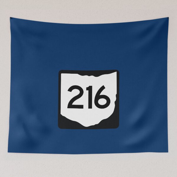 Item preview, Ohio State Route 216 (Area Code 216) designed and sold by SRnAC.