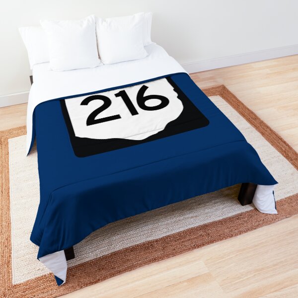 Ohio State Route 216 (Area Code 216) Comforter