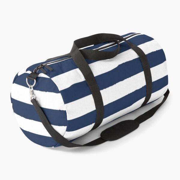 Item preview, White and Navy Blue Stripes designed and sold by kapotka.