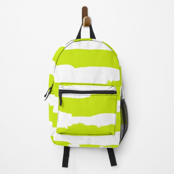 Item preview, White and chartreuse Stripes designed and sold by kapotka.