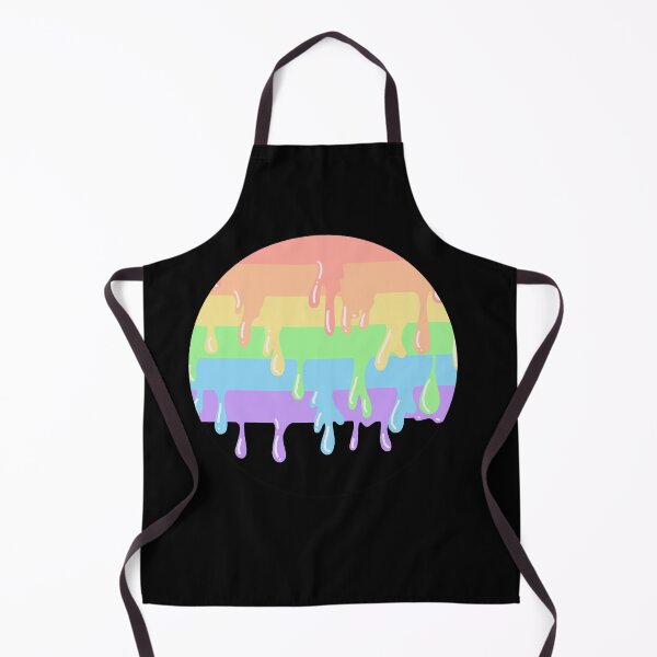 Item preview, Pastel dripping rainbow circle designed and sold by Pickle-Lily.