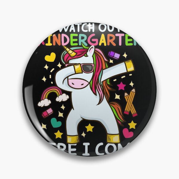 Item preview, Watch Out Kindergarten Here I Come - Dabbing Unicorn Gift designed and sold by biNutz.