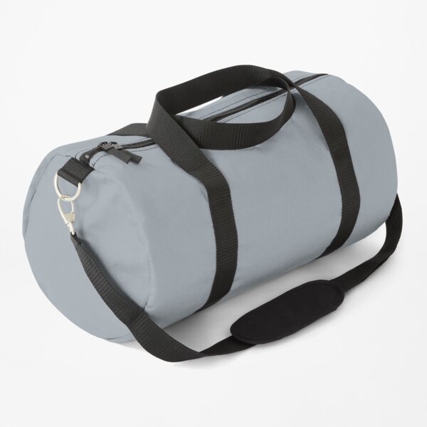 Grey Mist Solid Grey Color Duffle Bag
