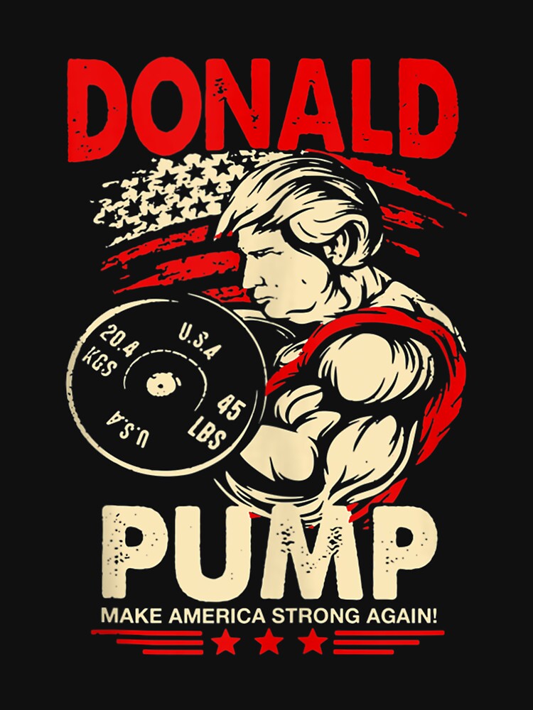 Donald Pump Tank Top – WE WILL SWEAT