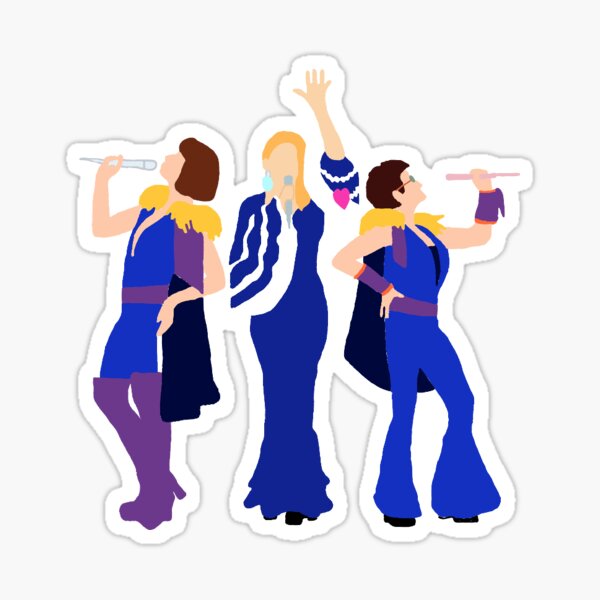 mama mia Sticker